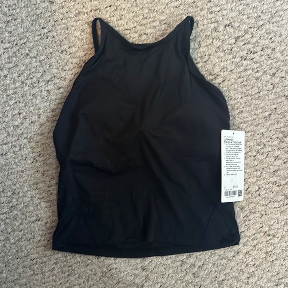 New With Tags Lululemon High Neck Yoga Tank